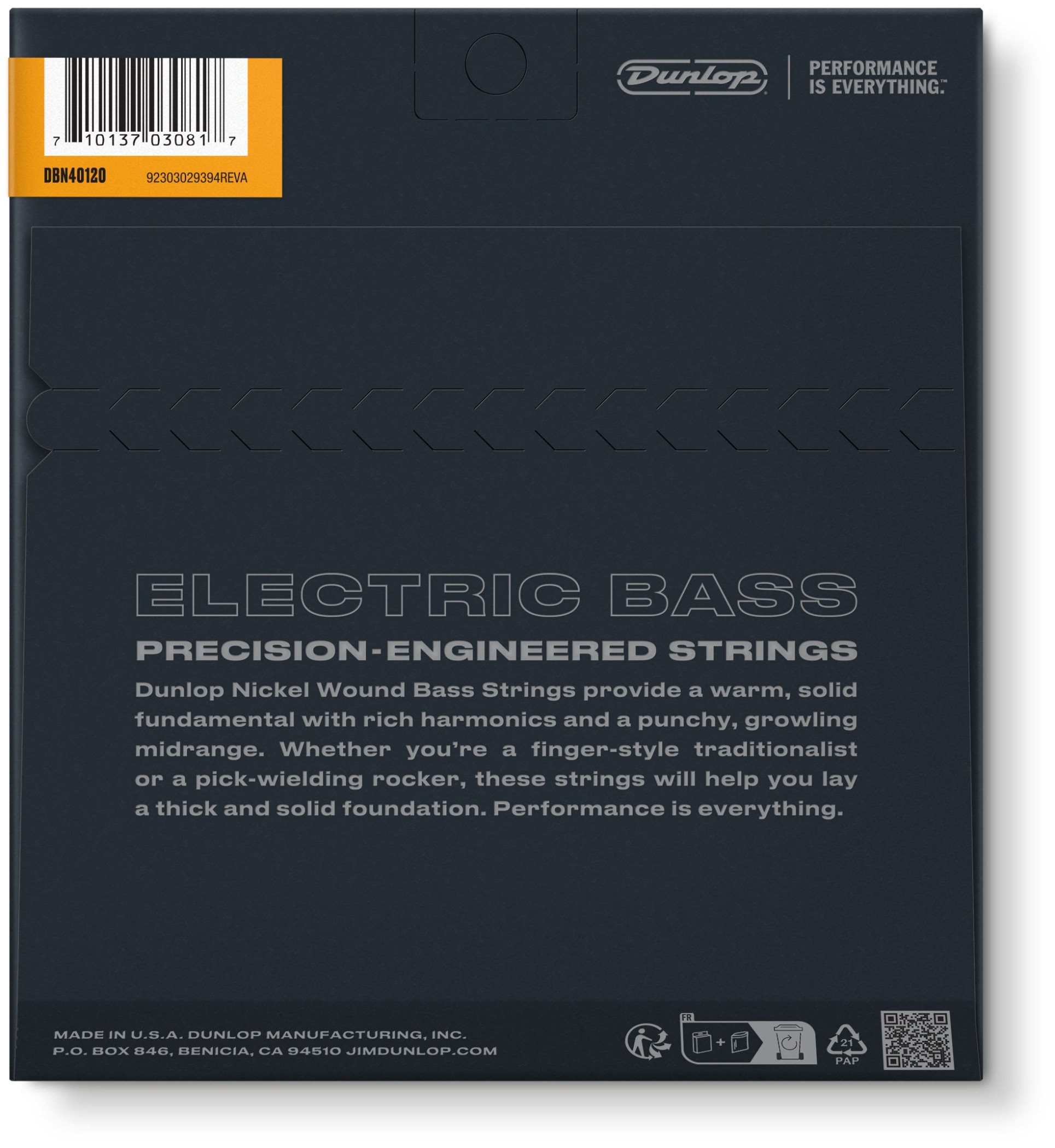 Galerijní obrázek č.1 Tvrdost .040 DUNLOP DBN40120