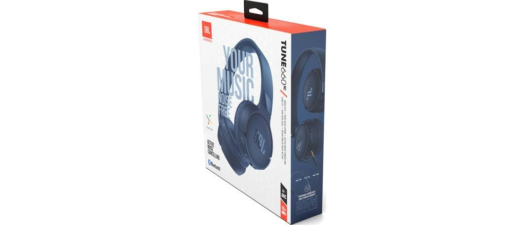 Galerijní obrázek č.6 Na uši (s kabelem) JBL Tune 660BTNC Blue