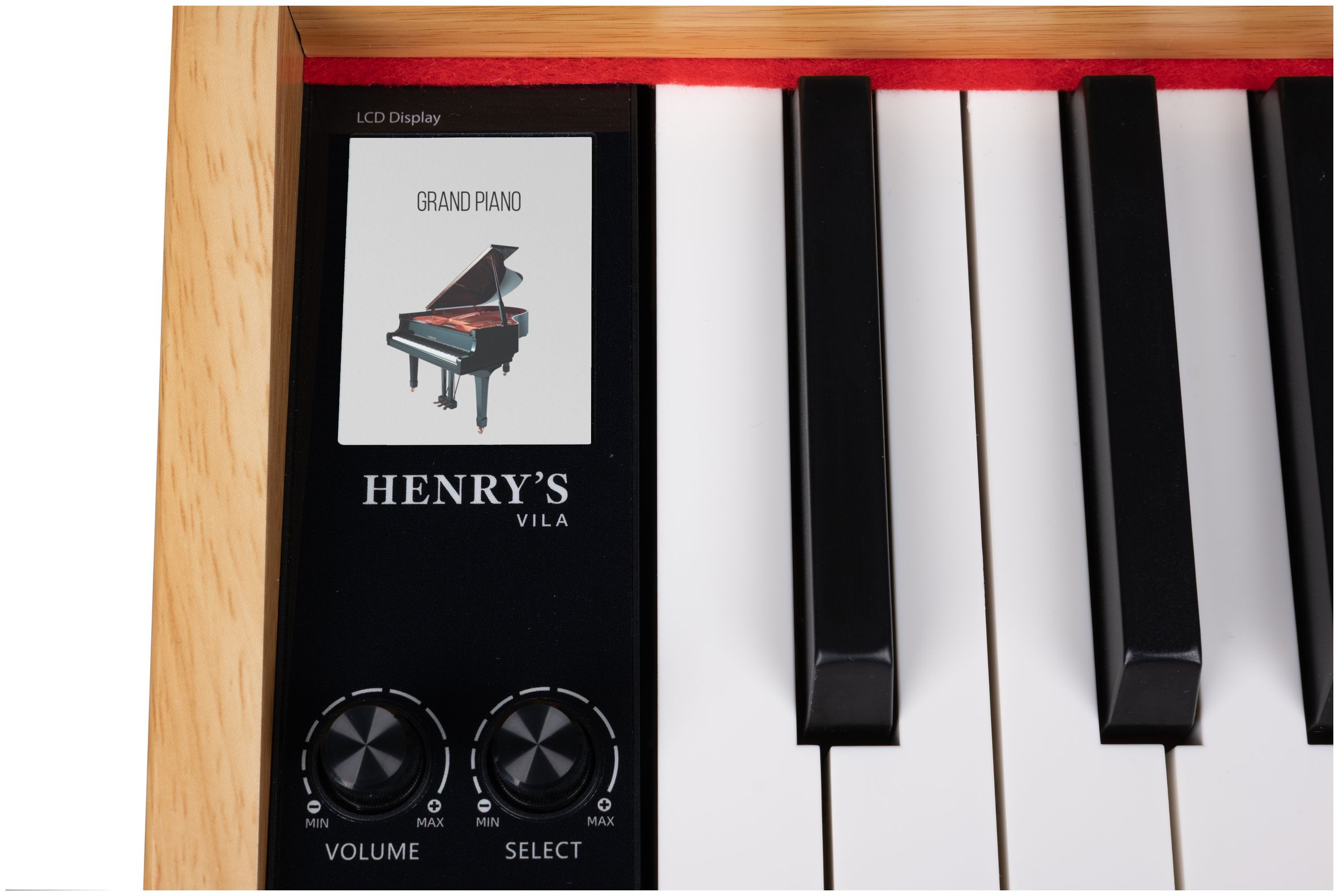 Galerijní obrázek č.4 Digitální piana HENRY’S Vila DPV110 - Light Wood Natural