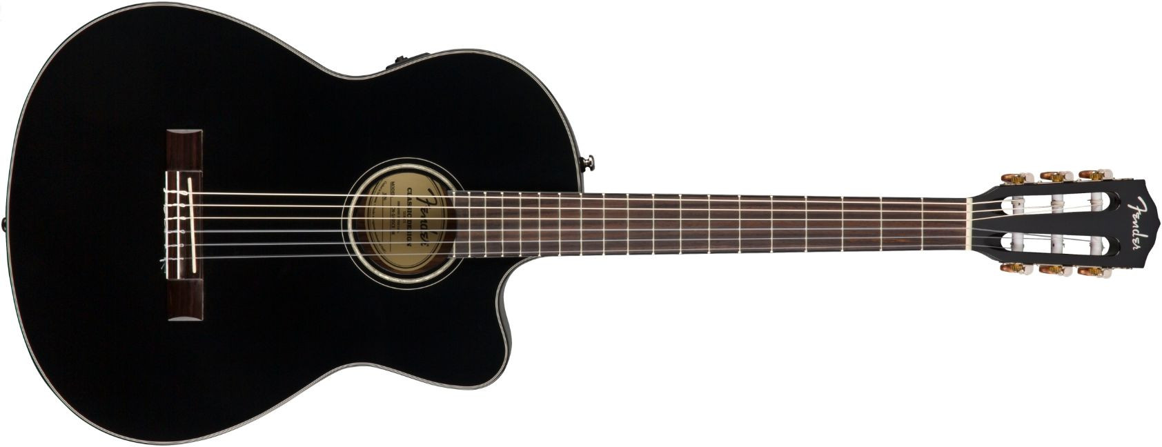 Hlavní obrázek Klasické kytary FENDER CN-140SCE Black