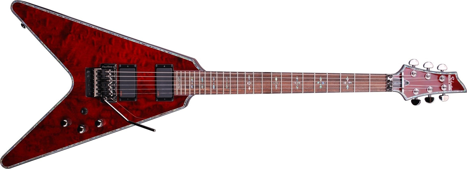 Hlavní obrázek Hard&heavy SCHECTER V-1 Hellraiser FR Black Cherry