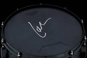 Galerijní obrázek č.1 Signature modely TAMA LU1465BK Lars Ulrich Signature Snare Drum LIMITED - Black on Black