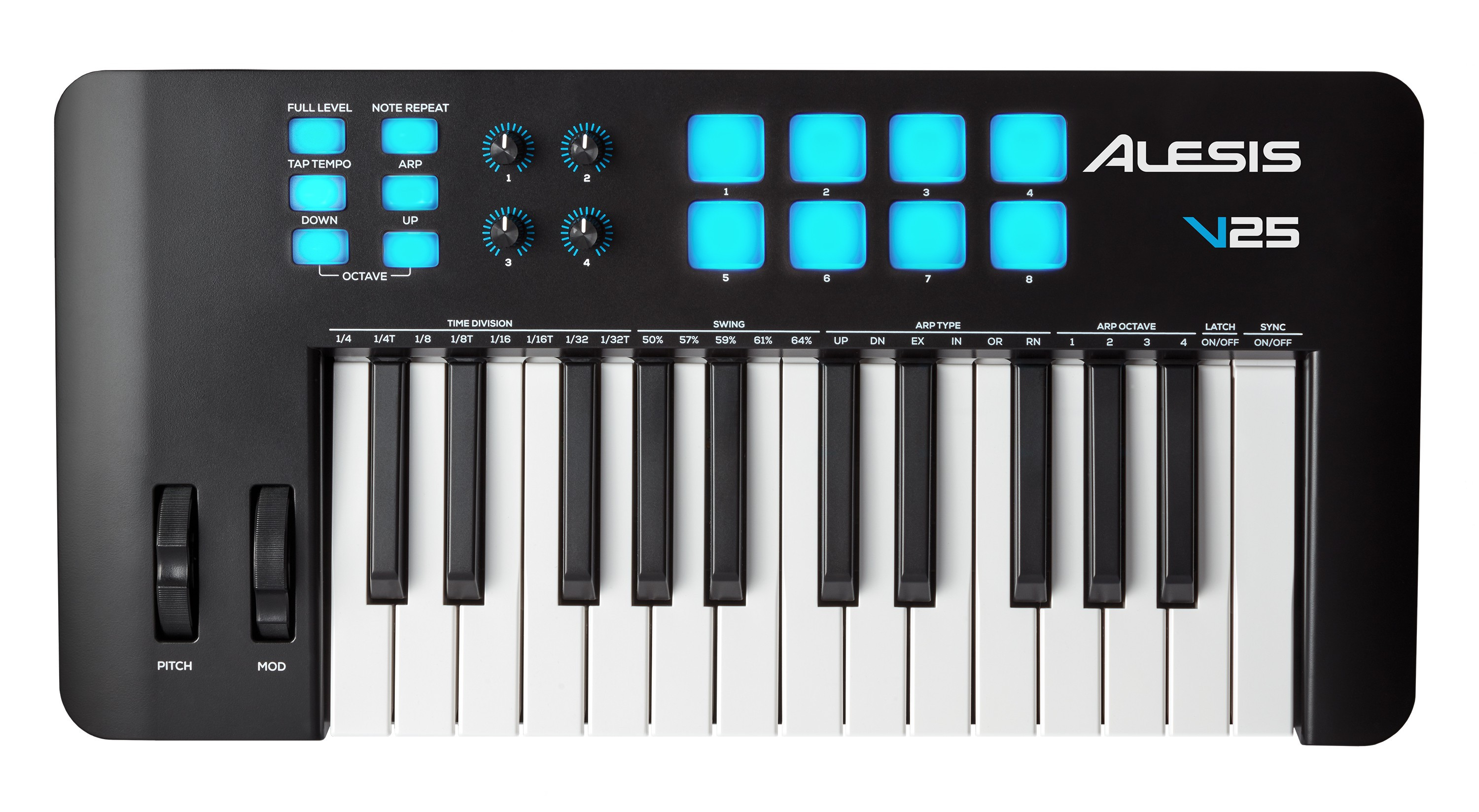 Hlavní obrázek Keyboardy/Klávesy/Kontrolery ALESIS V25 MKII