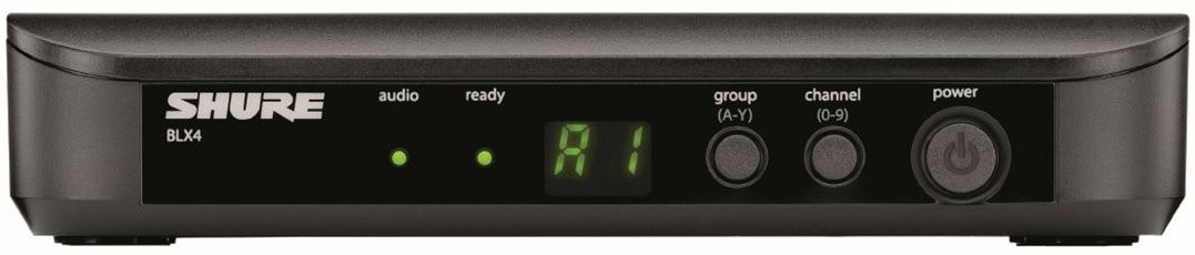 Hlavní obrázek Samostatné přijímače k bezdrátovým systémům SHURE BLX4E T11 863–865 MHz