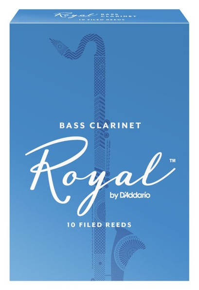 Hlavní obrázek Basklarinet RICO REB1025 Royal - Bass Clarinet Reeds 2.5 - 10 Box
