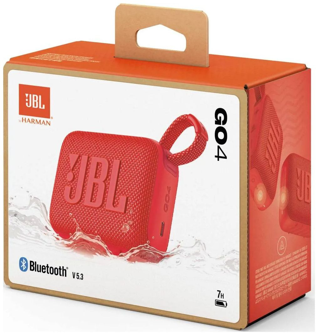 Galerijní obrázek č.6 Přenosné (na ven, na cesty) JBL GO4 Red