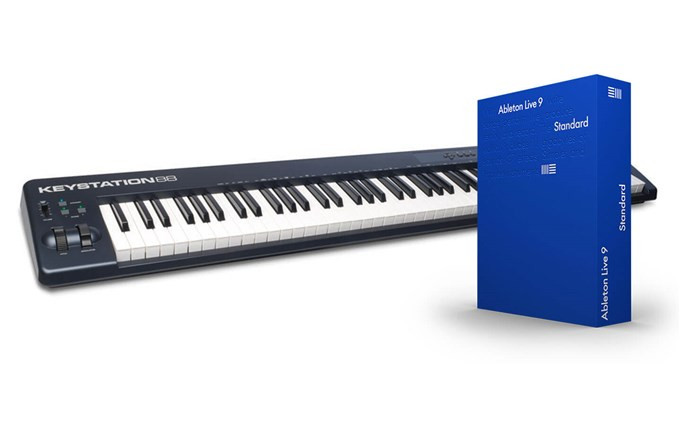 Hlavní obrázek MIDI keyboardy M-AUDIO Keystation 88 II + Ableton Live 9 Standard (upgrade)