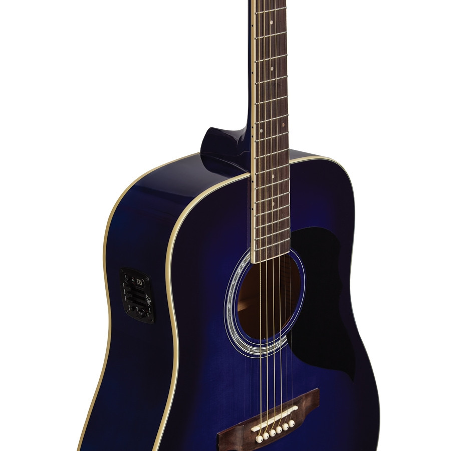 Galerijní obrázek č.2 Dreadnought EKO Ranger 6 EQ - Blue Sunburst