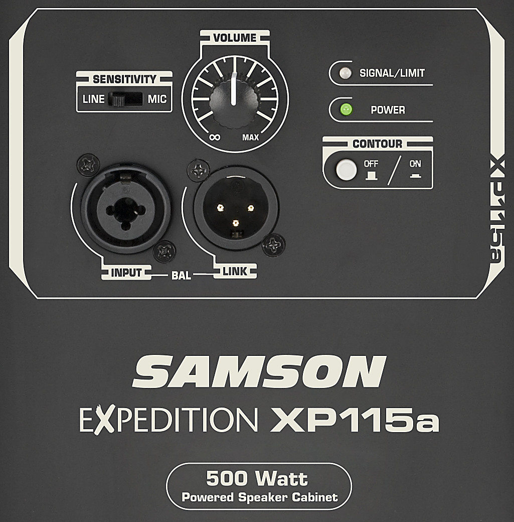 Galerijní obrázek č.3 Aktivní reproboxy SAMSON XP115A - Vystavené na prodejně