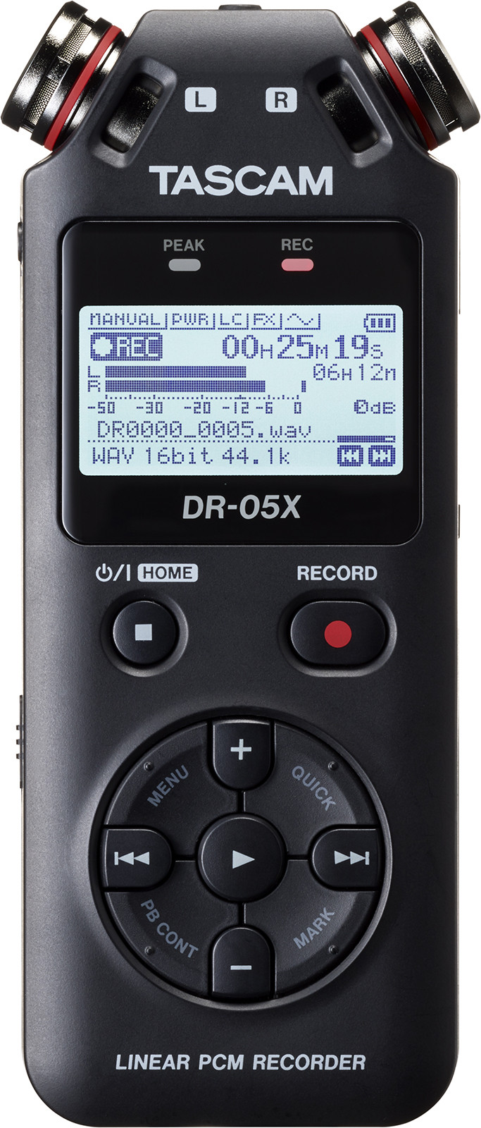 Hlavní obrázek Stereo rekordéry přenosné TASCAM DR-05X