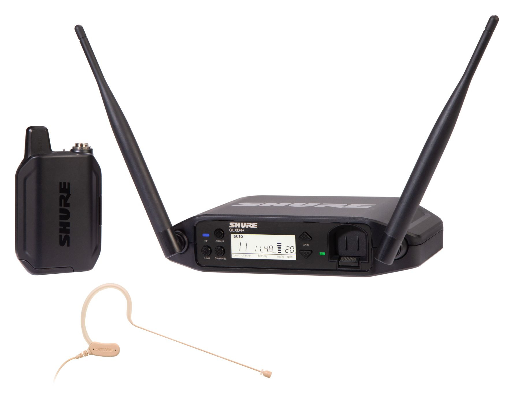 Hlavní obrázek S hlavovým mikrofonem SHURE GLXD14+/MX53 A-Stock