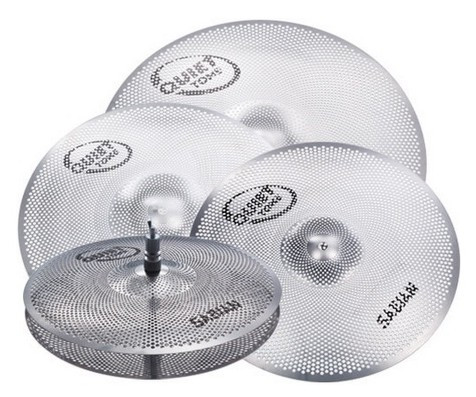 Hlavní obrázek Tréninkové pady SABIAN QTPC504 Quiet Tone Practice Cymbal Set