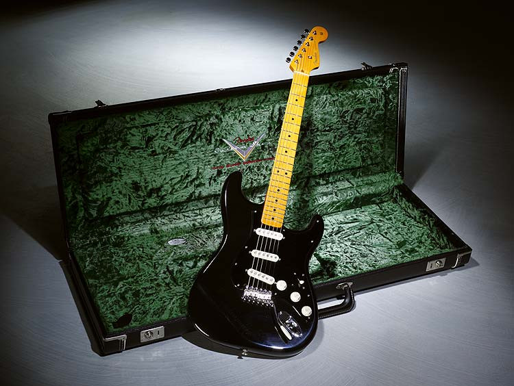 Galerijní obrázek č.1 ST - modely FENDER CUSTOM SHOP David Gilmour Signature Stratocaster® NOS, Maple Fingerboard, Black