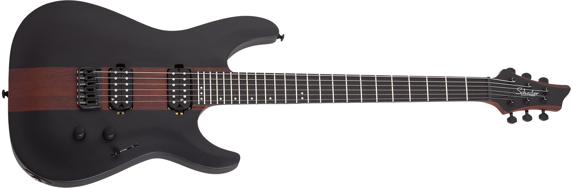 Hlavní obrázek Elektrické kytary SCHECTER C-1 Rob Scallon - Satin Dark Roast