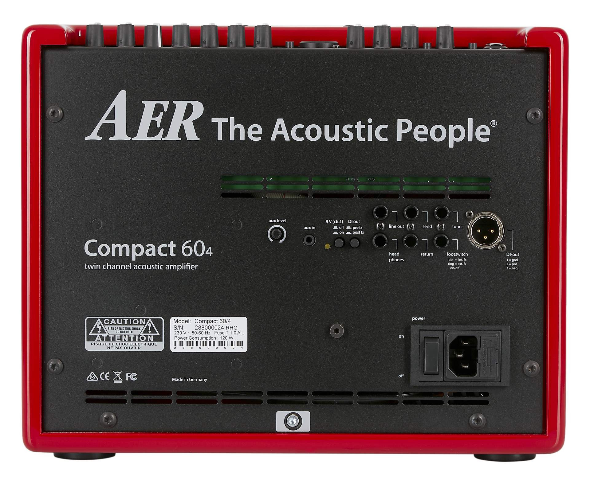Galerijní obrázek č.4 Akustická komba AER Compact 60 IV - Red High Gloss