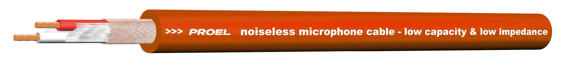 Galerijní obrázek č.1 Mikrofonní kabely - metráž PROEL HPC210RD