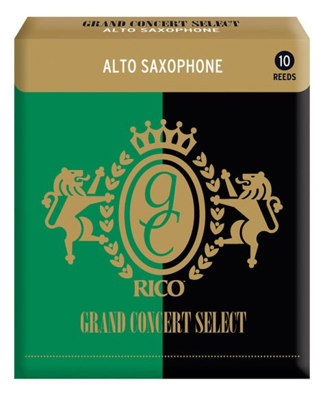 Hlavní obrázek Alt saxofon RICO RGC10ASX350 - Grand Concert Select - Alto Sax Reeds 3.5 - 10 Box