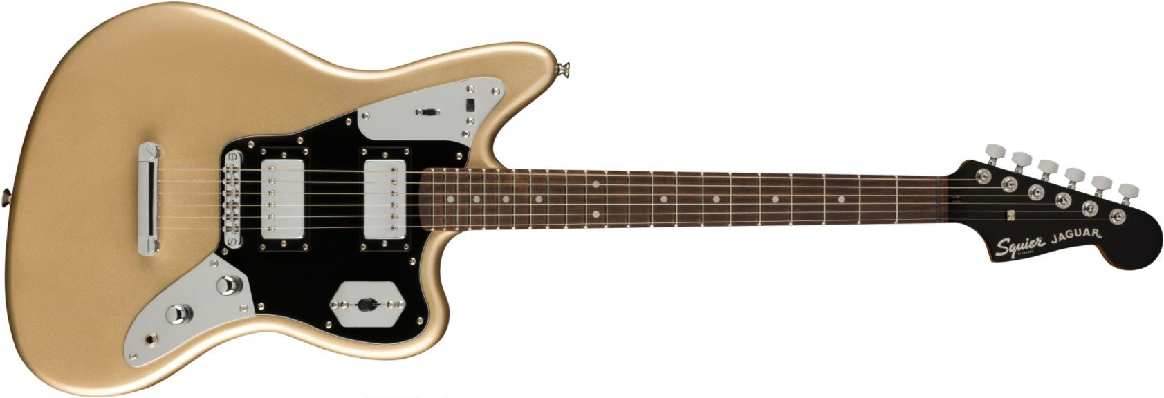 Hlavní obrázek Alternativní FENDER SQUIER Contemporary Jaguar HH ST Shoreline Gold Laurel