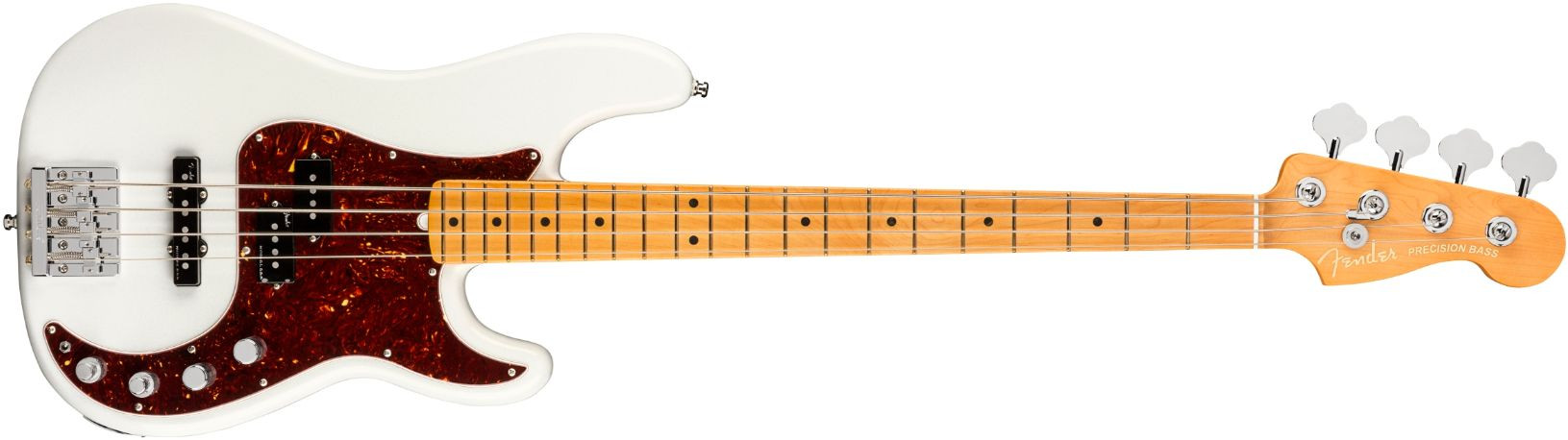 Hlavní obrázek PB modely FENDER American Ultra Precision Bass Arctic Pearl Maple