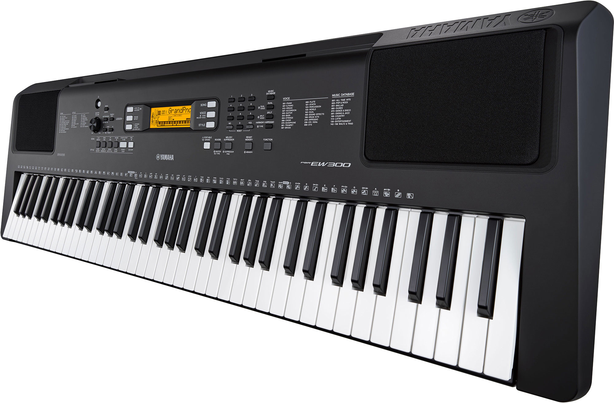 Galerijní obrázek č.3 Keyboardy s dynamikou YAMAHA PSR-EW300