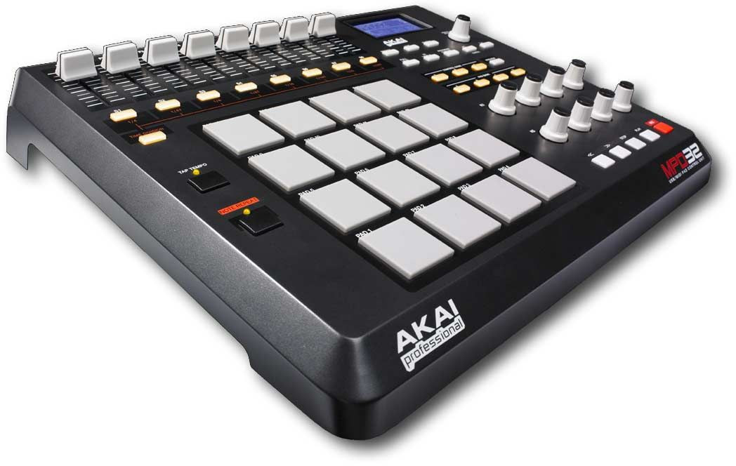 Galerijní obrázek č.2 DAW kontrolery AKAI MPD 32