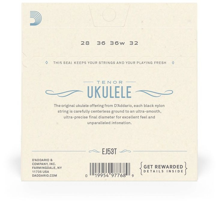 Galerijní obrázek č.1 Pro ukulele D'ADDARIO EJ53T