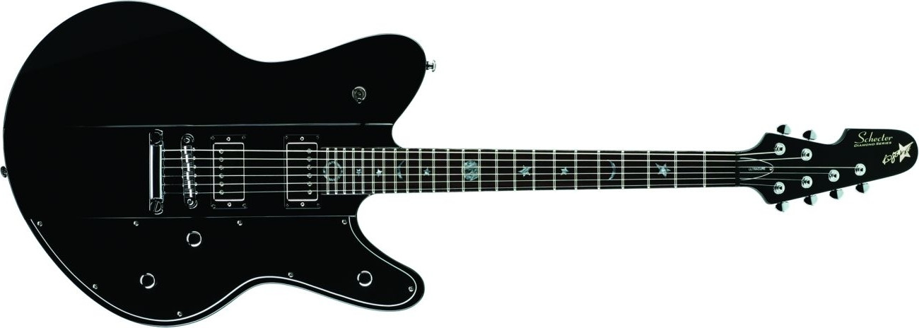 Hlavní obrázek Alternativní SCHECTER Robert Smith UltraCure, Rosewood Fingerboard - Black
