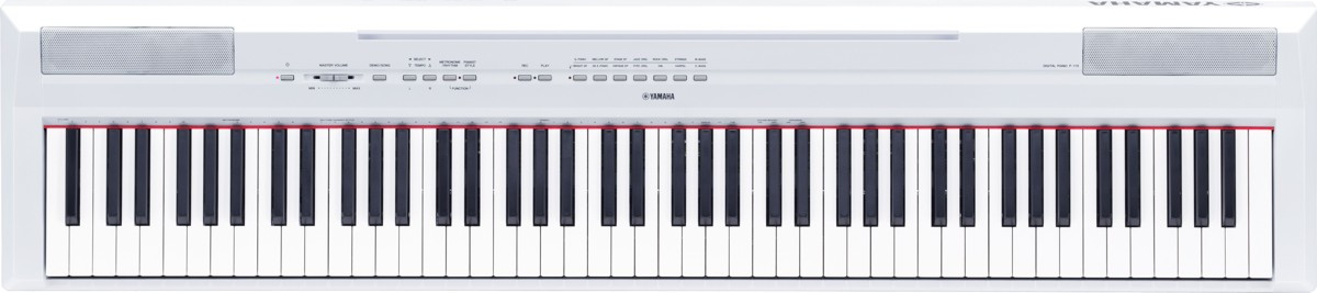 Hlavní obrázek Digitální piana YAMAHA P-115 WH