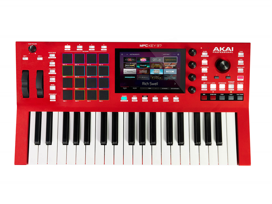 Hlavní obrázek Syntezátory, varhany, virtuální nástroje AKAI MPC KEY 37