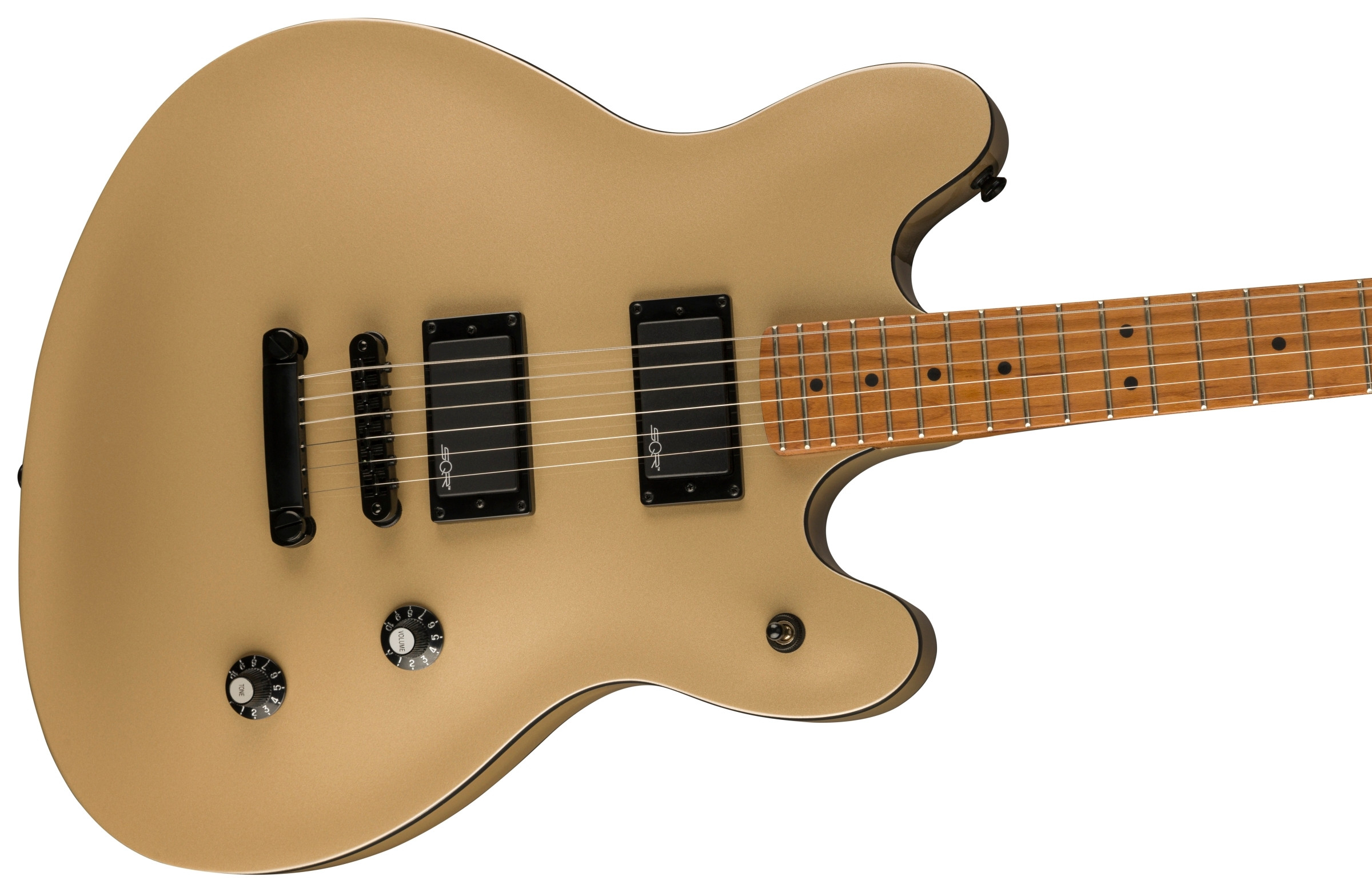 Galerijní obrázek č.3 Semiakustické a jazzové FENDER SQUIER Contemporary Active Starcaster - Shoreline Gold