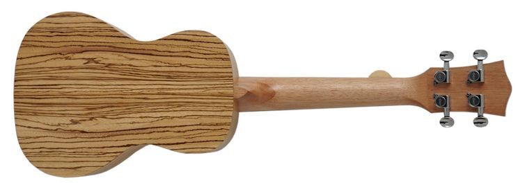 Galerijní obrázek č.1 Koncertní AIERSI SU044B Zebrano Concert Ukulele Open Pore Natural