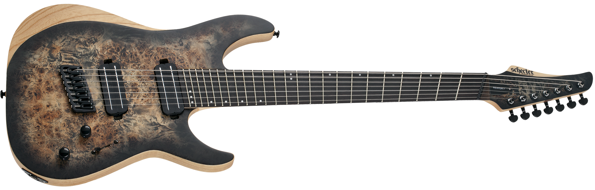 Hlavní obrázek 7strunné SCHECTER Reaper-7 Multiscale Satin Charcoal Burst
