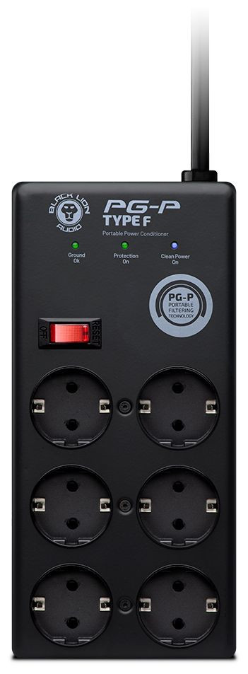Hlavní obrázek Stabilizátory napětí, napájecí distributory a osvětlovací rackové moduly BLACK LION AUDIO PG-P F