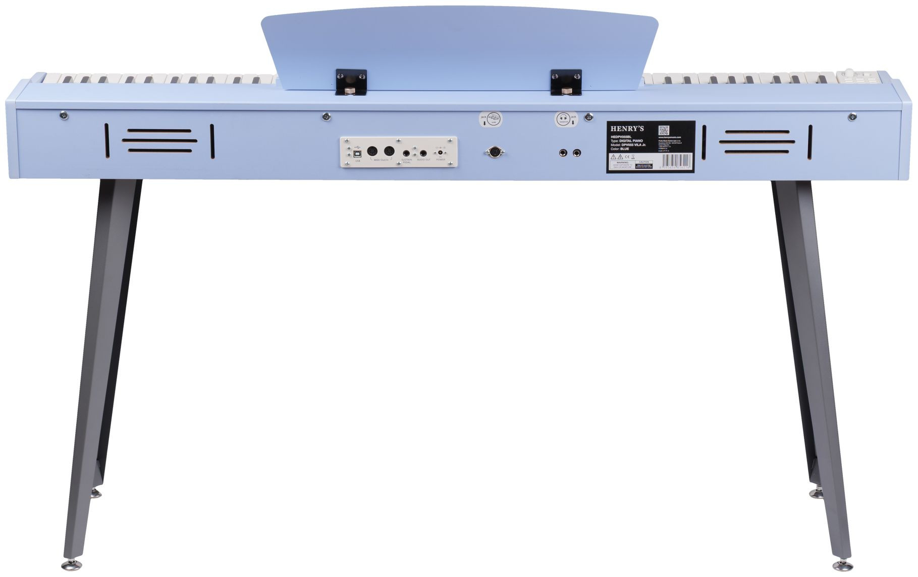 Galerijní obrázek č.2 Klávesy HENRY’S Jr. Vila DPV055 - Blue