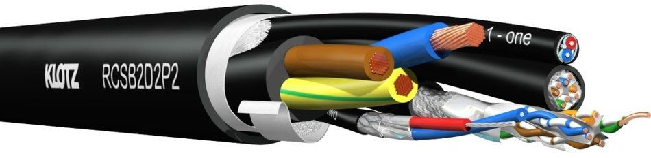 Hlavní obrázek Multipárové kabely - metráž KLOTZ RCSB2D2P2