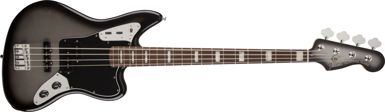 Hlavní obrázek Alternativní  FENDER Troy Sanders Jaguar Bass, Rosewood Fingerboard - Silverburst