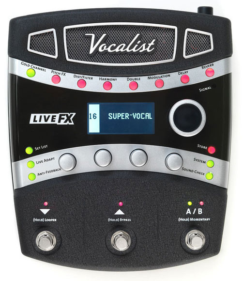 Hlavní obrázek Vokální procesory a harmonizery DIGITECH Vocalist Live FX