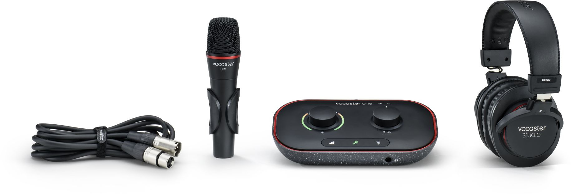 Galerijní obrázek č.6 Mikrofony pro rozhlasové vysílání FOCUSRITE Vocaster One Studio