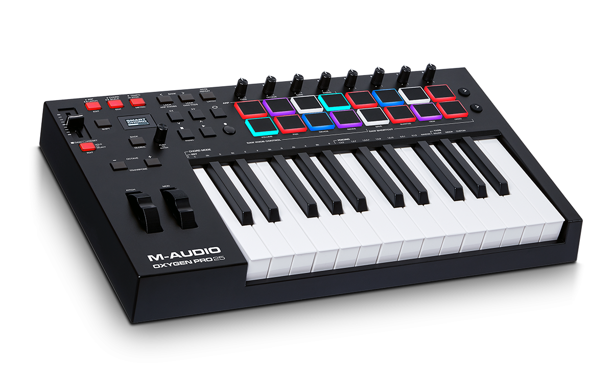 Galerijní obrázek č.1 Keyboardy/Klávesy/Kontrolery M-AUDIO Oxygen PRO 25