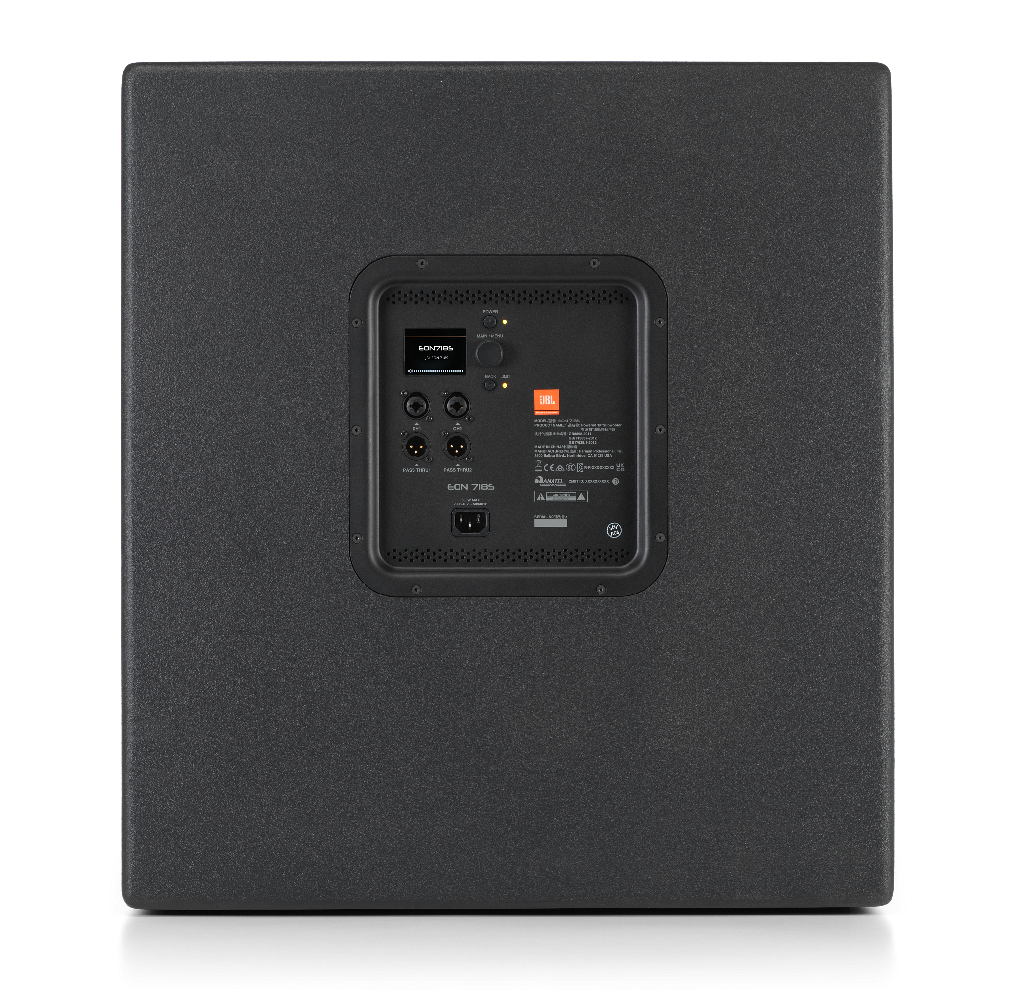 Galerijní obrázek č.4 Distanční tyče mezi subwoofer a satelit JBL PA System SET - 2x EON712, 2x EON718S s distančními tyčemi