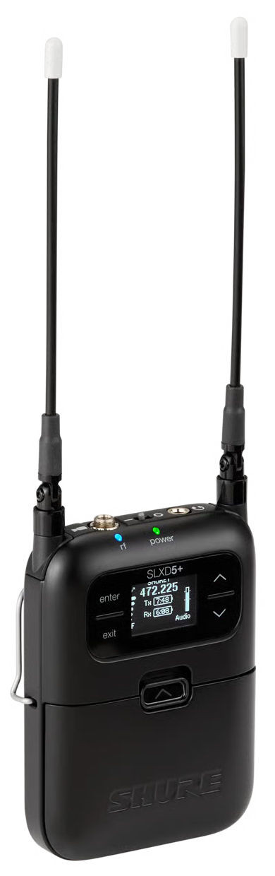 Galerijní obrázek č.3 Samostatné přijímače k bezdrátovým systémům SHURE SLXD5+-G65