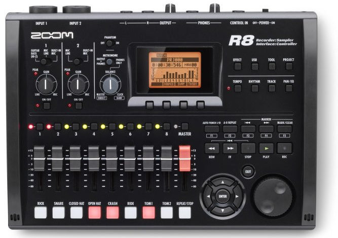 Galerijní obrázek č.1 Vícestopé rekordery (stolní/rackové) ZOOM R8