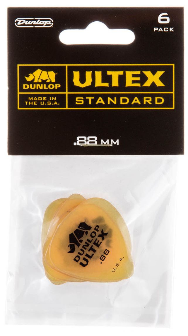 Galerijní obrázek č.2 Tvrdost  0.88 DUNLOP Ultex Standard Pick .88mm