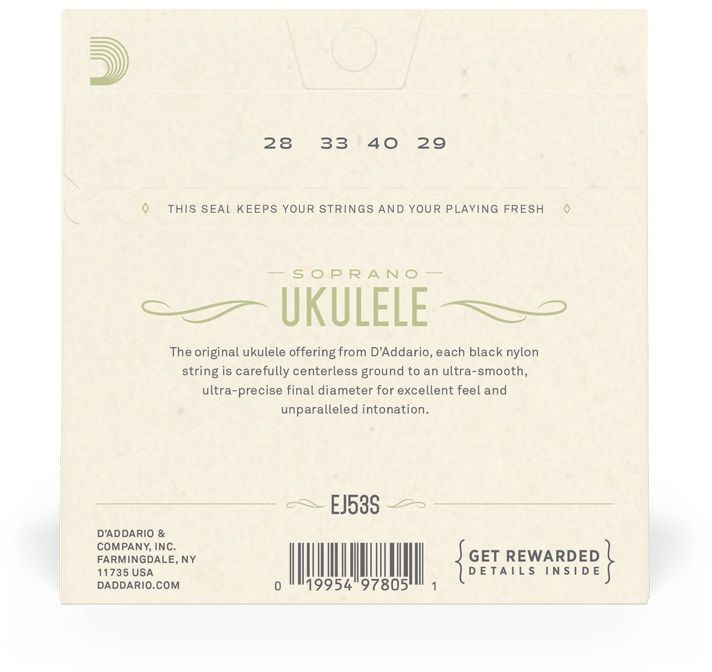 Galerijní obrázek č.1 Sopránové D'ADDARIO EJ53S