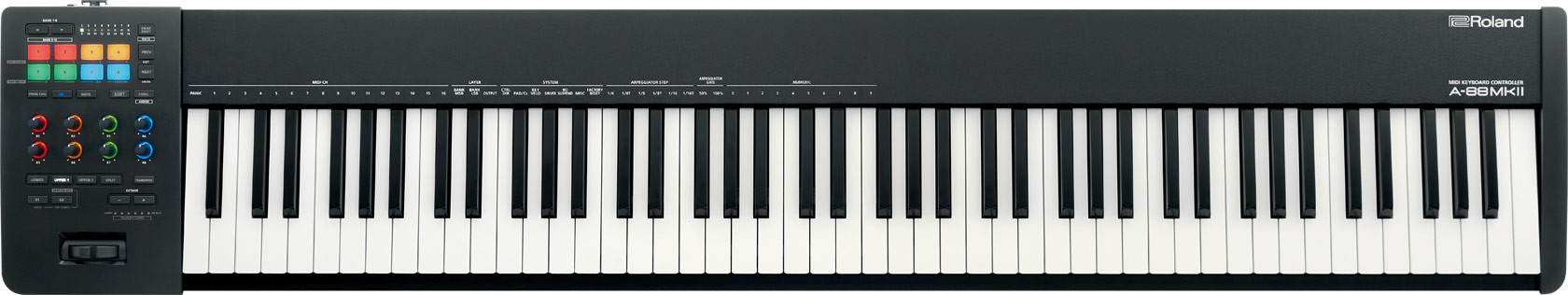 Hlavní obrázek MIDI keyboardy ROLAND A-88MKII