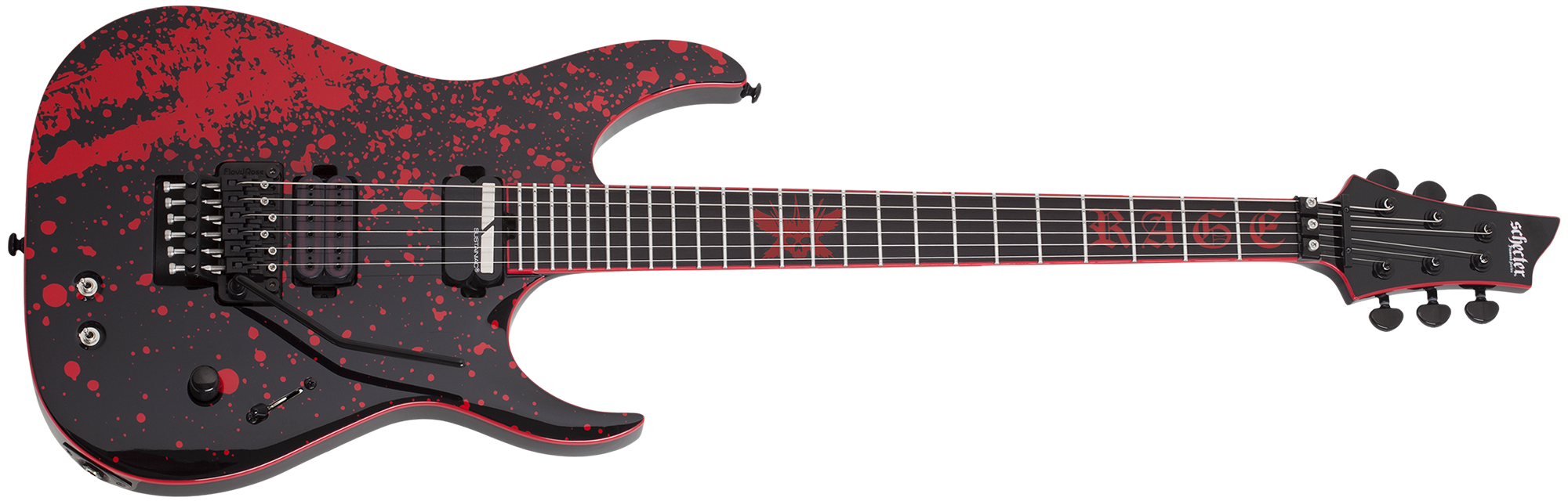 Hlavní obrázek Elektrické kytary SCHECTER Sullivan King Banshee-6 FR-S - Obsidian Blood