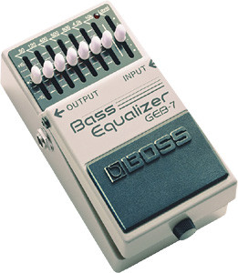 Hlavní obrázek Pedálové baskytarové efekty BOSS GEB-7 Bass Equalizer