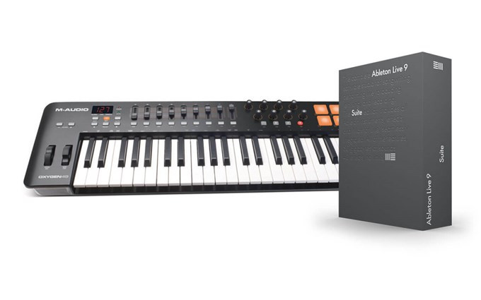 Hlavní obrázek MIDI keyboardy M-AUDIO Oxygen 49 IV + Ableton Live 9 Suite (upgrade)