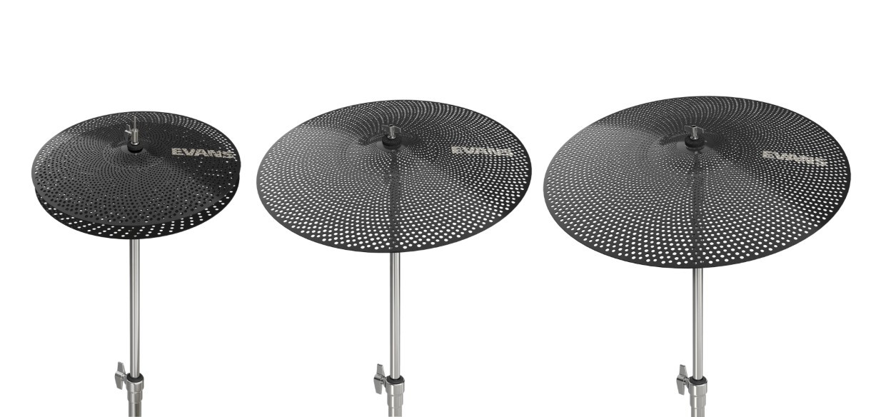 Galerijní obrázek č.4 Činelové sady EVANS ECPPB-DB1-R dB One Rock System + Cymbals