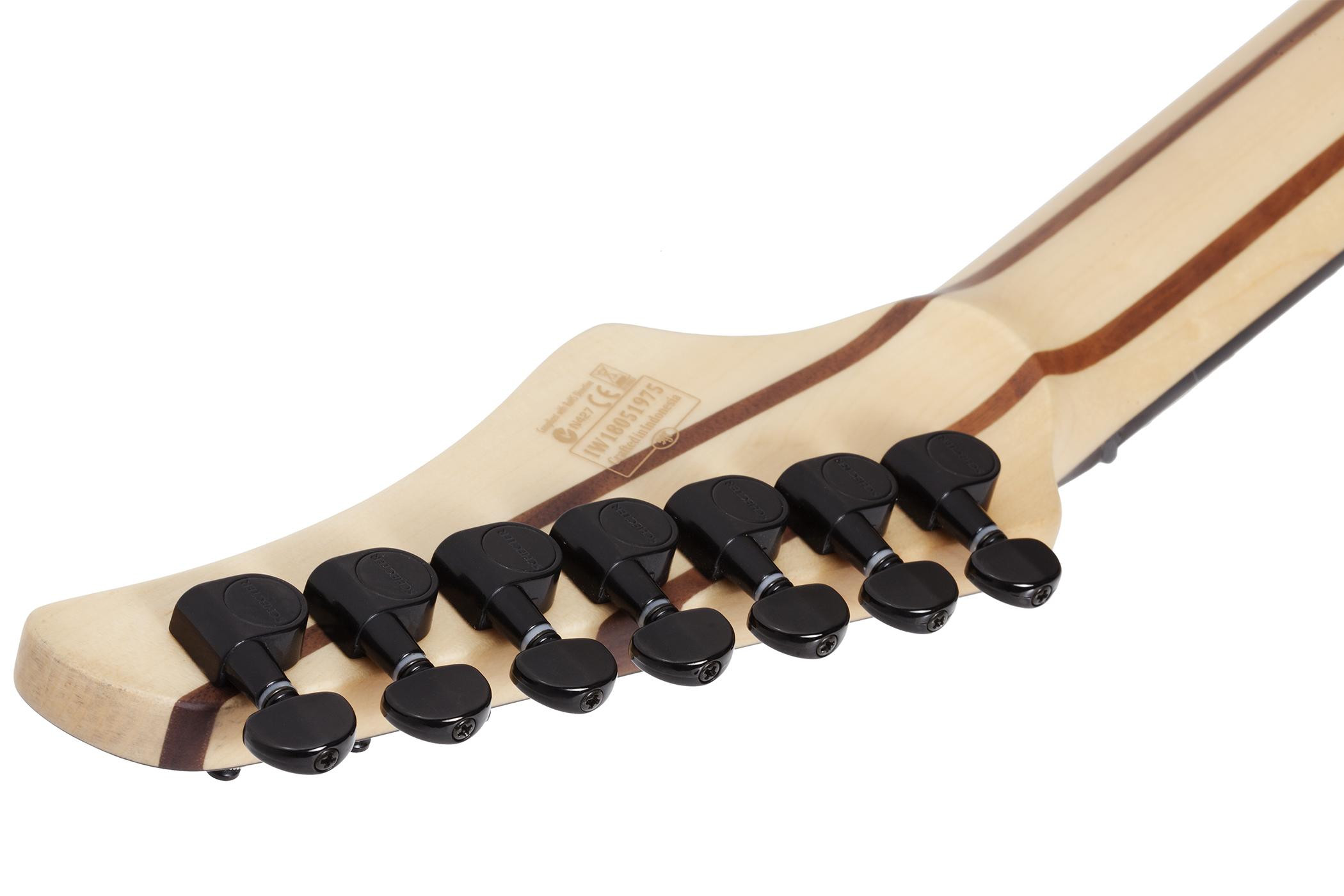 Galerijní obrázek č.11 7strunné SCHECTER Reaper-7 Multiscale Satin Charcoal Burst